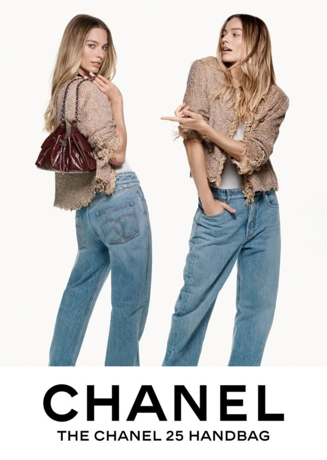 Chanel 25 Handbag Campaign with Margot Robbie Lensed by Craig